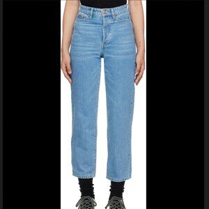 SSENSE Designer By Malene Birger Blue Milium Jeans XS